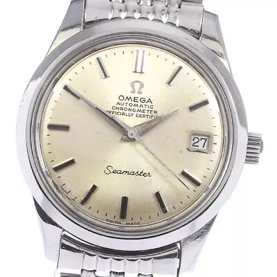 OMEGA Seamaster 168.024 Date Cal.564 Rice Bracelet Automatic Men's Watch_773941 • $1203.94