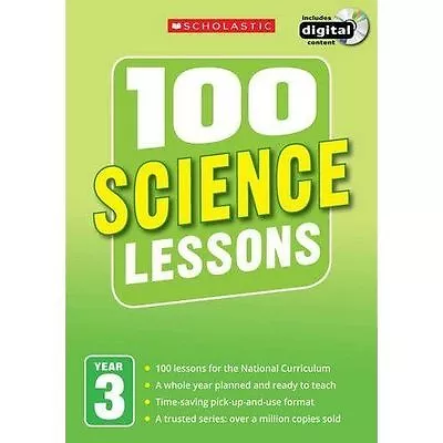 £9.99 • Buy 100 Science Lessons: Year 3 By Malcolm Anderson (Mixed Media, 2014)