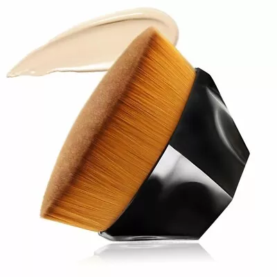 Foundation Makeup Brush Kabuki Face Flawless Powder Liquid Cosmetics With Case • $5.99