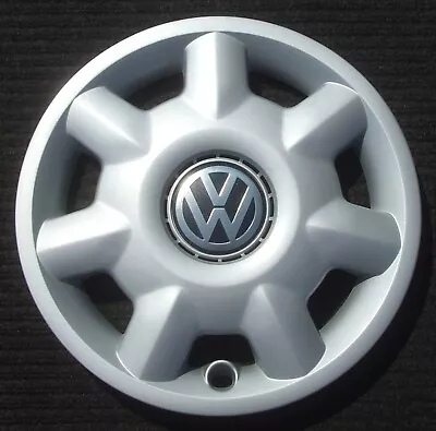 One Genuine Volkswagen VW Golf GL 14  Hubcap Wheel Cover 1998 1999 MK3 OEM • $39.99