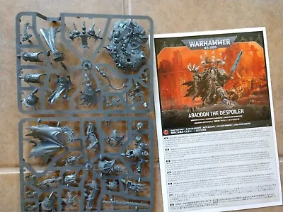 Abaddon The Despoiler Chaos Space Marines 40K Warhammer New • $58.50