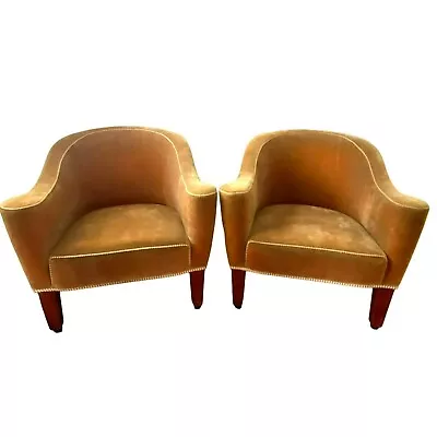 Vintage Josef Hoffmann Villa Gallia Lounge Club Chairs By Wittmann PAIR Art Deco • $2906.25