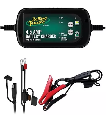 $69.98 • Buy Battery Tender 4.5 AMP Smart Battery Charger & Maintainer 6/12 V Microprocessor✅