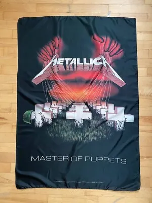 Vintage Metallica 1994 Master Of Puppets Poster Scarf • $50