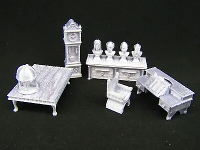 Office Study Furniture Set Scatter Terrain Scenery 3D Printed Mini Miniature • $15.99