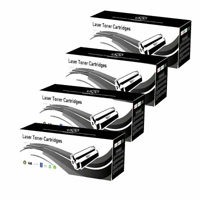 4 X Black Toner Cartridges Non-OEM Replacement For Canon 707 - 2500 Pages • £78.99