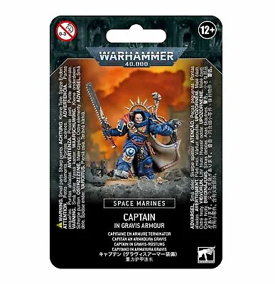 Space Marines: Captain In Gravis Armour - Free Postage! • $61