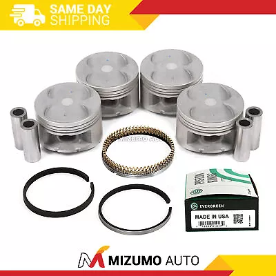 Pistons W/ Rings Fit Honda Prelude Vtec 2.2L H22A1 DOHC 16V • $129.95