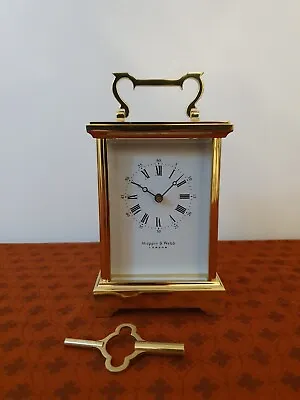 A Superb Large Anglaise Carriage Clock By Mappin & Webb London - Immaculate • $246.33