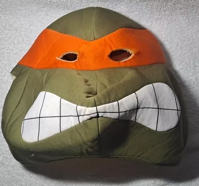 1990 Tmnt Mikey Michelangelo Ninja Turtles Poly Halloween Soft Masks • $19.99