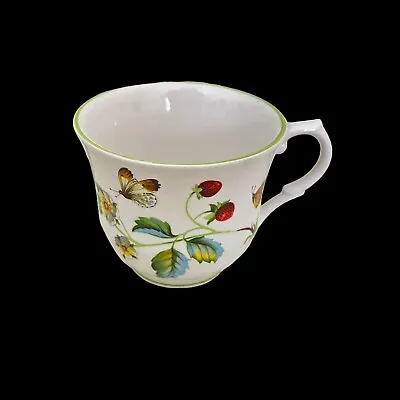 Vintage Teacup James Kent Old Foley China Strawberry Butterfly England • $5.20
