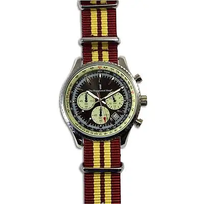 King's Royal Hussars Regiment Military Chronograph Watch • $171.13