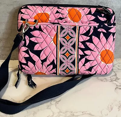 Vera Bradley Loves Me 2010 Hard Shell Tablet Case IPad Mini Laptop Bag Crossbody • $26.59