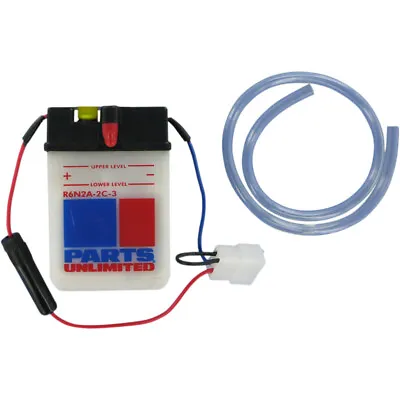 Parts Unlimited 6V Conventional Battery R6N2A-2C (R6N2A-2C) • $22.20