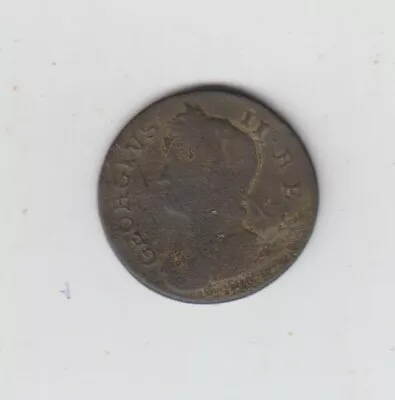 1738 George II Copper Halfpenny Fine/Clear Date+ • £0.99