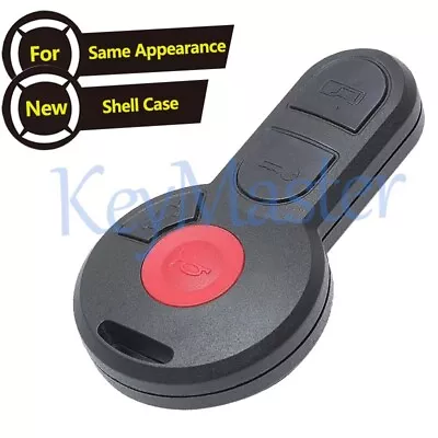 Remote Key Shell Fob Case 3+1 4 Buttons For VW Cabrio Beetle Golf Passat Jetta • $7.56