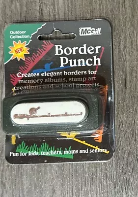 McGill Border Paper Punch Fishing Pole Craft Card Making Scrapbooking • $9.99