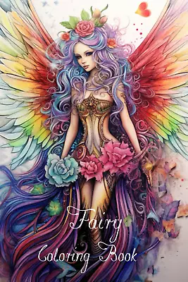 Fairy Fantasy Coloring Book Adults • $22.76
