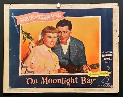 £39.85 • Buy On Moonlight Bay Original Lobby Card Doris Day Gordon MacRae *Hollywood Posters*