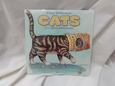 ACCO Brands  Gary Patterson CATS 2019 Mini Wall Calendar ~ New In Package • $12.99