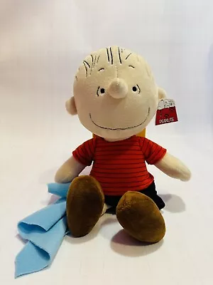 Cedar Fair 13  Linus With Blanket Plush Peanuts Gang Stuffed Animal W TAG • $48.50