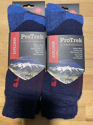 £15 • Buy Mens Walking Socks Size 11.5-13 UK HJ Hall Socks Protrek Explorer HJ834