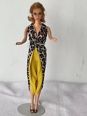 Vintage Barbie Talking(Mute) Redhead ‘67 Dressed Doll Japan Mules! • $69.85