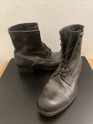 N.d.c. Made By Hand Combat Boot Lined Lace-up Boot Men  42 (US9) MINT • $275