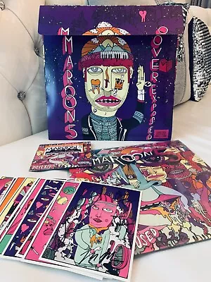 Fully Signed / Managment • Maroon 5 • Overexposed • Vinyl Record Box Set #2/1000 • $3000