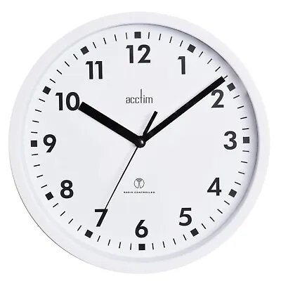 £22.95 • Buy Acctim Nardo Radio Controlled Small Wall Clock