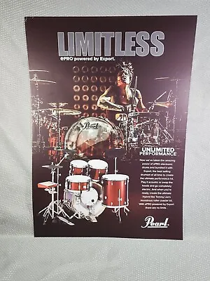 Motley Crue Tommy Lee Pearl Drums Promo Poster • $4.99