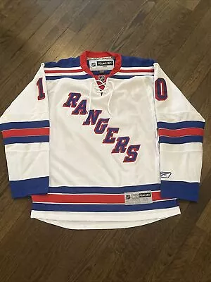 New York Rangers Jersey Medium Gaborik White Reebok Stitched  • $99.99