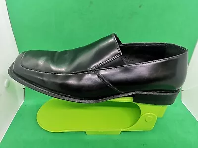 Vero Cuoio Lav.Artigiana Sauro_B Studio Men's Slip-On Shoes Sz 8.5M EU 42 Black  • $44.99