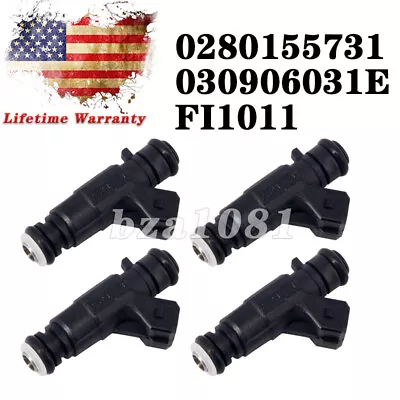 For Volkswagen Seat 0280155731 Fuel Injectors Set(4) For POLO GOLF CORDOBA AROSA • $35.49