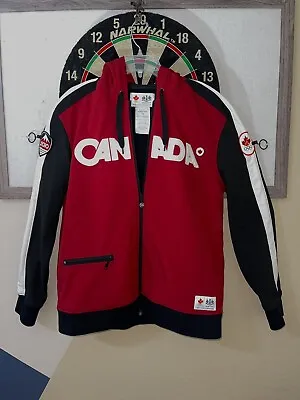 $50 • Buy HBC Hudson Bay 2010 Canada Olympic Podium Soft Shell Jacket Men’s (Size L)