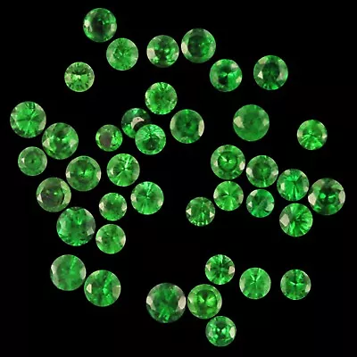 0.80Ct Eaxcellent Round Shape 100% Certified Natural Green Loose Diamond Lot • £0.75