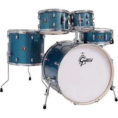 Gretsch Drums Energy 5-Piece Shell Pack Blue Sparkle LN • $483.12