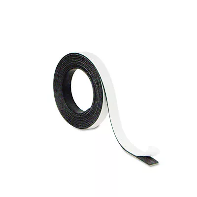 Mastervision Magnetic Adhesive Tape Roll Black 1/2  X 7 Ft. FM2319 • $10.62