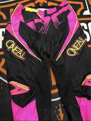 O’NEAL Motocross Pants Size 9/10 U.S.  Women’s  ELEMENT SERIES • $39