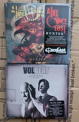 VOLBEAT Servant Of The Mind 2 Discs Deluxe Set A LIFE ONCE LOST Hunter CD DVD • $18.99