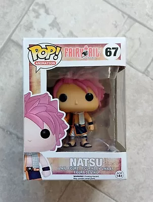 Pop! Animation Fairytail Natsu Vinyl Figure #67 - NEW • £5.99