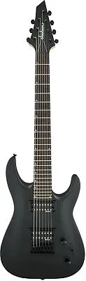 Jackson JS Series Dinky Arch Top JS22-7 DKA HT Satin Black Electric Guitar • $199.99