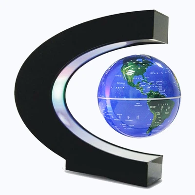 £52.78 • Buy ✅Floating Magnetic Levitation Globe LED World Map Electronic Antigravity Lamp No