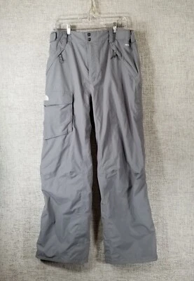 $30 • Buy The North Face Hyvent Ski Snowboard Pants Men's XL 38x32 Gray Insulated Vents