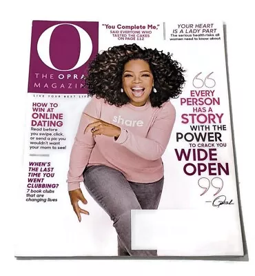 O The Oprah Magazine February 2019 Book Clubs That Made A Difference • $7.50