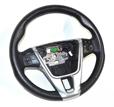 2011-2016 Volvo S60 Steering Wheel OEM Black Leather W/O Heat W/90 Day Warranty  • $49.95