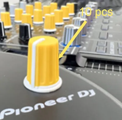 Lot Of 10 EQ Knob CapPioneer DJ Mixer DJM800 750 2000 900srt 900nxs2  900nexus • $20.98
