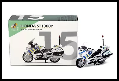 TINY 15 Honda ST1300P Macau Police VEHICLE Motor Bike NEW 1/43 NEW • $12.99