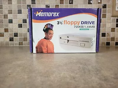$27.99 • Buy Memorex Usb Floppy Drive Internal Data Laptop 1.44mb Double 720kb Ulbt-2