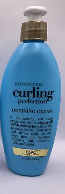 OGX Organix Moroccan Curling Perfection Defining Hair Cream - 6 Fl Oz • $12.99